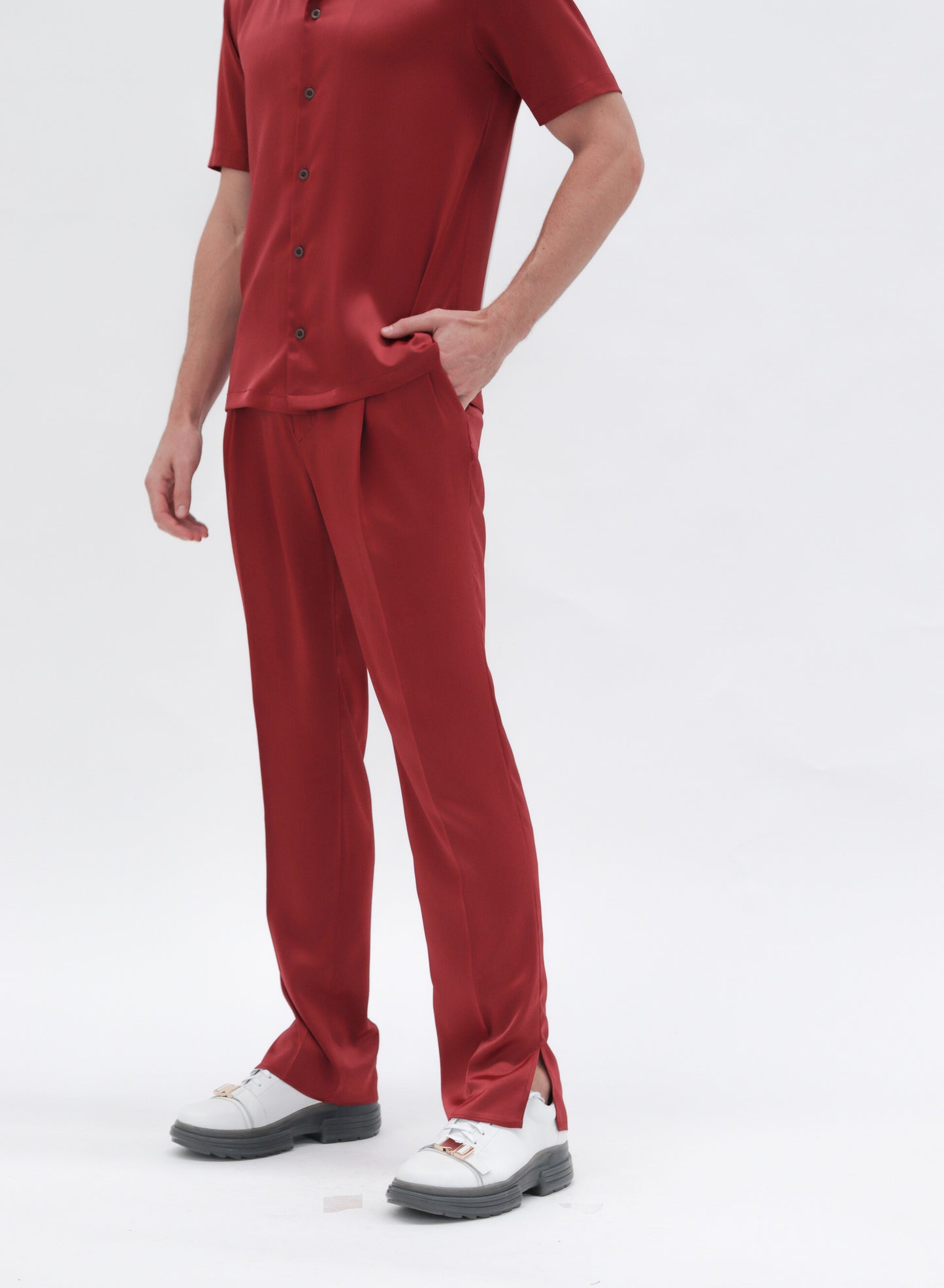 Conjunto Ginevra Granate