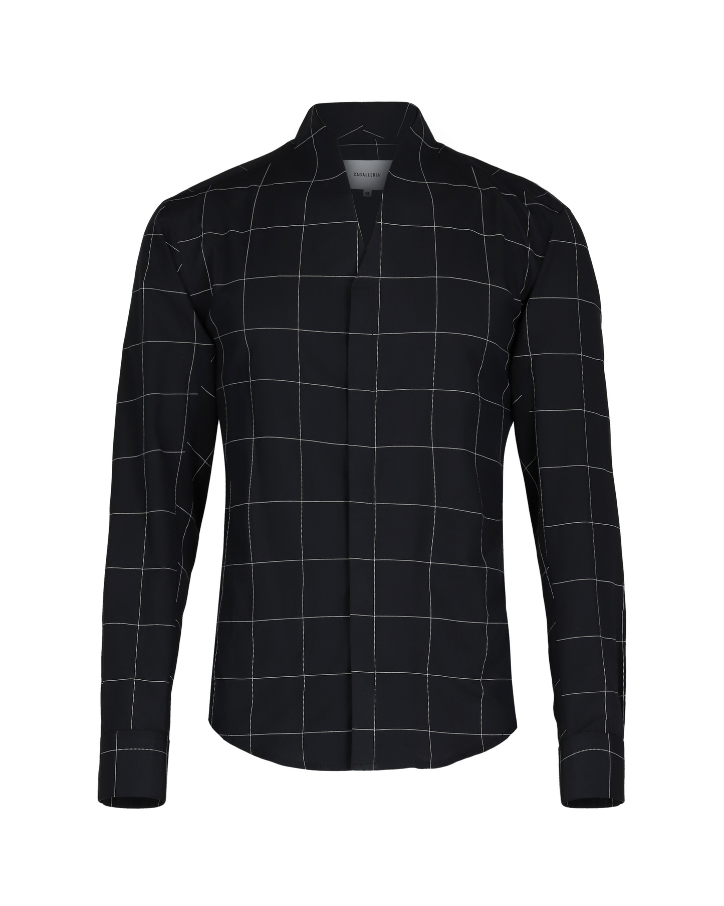 Camisa chimenea a cuadros