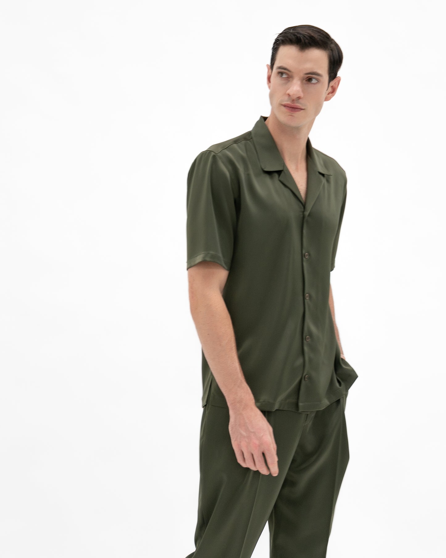 Camisa Ginevra Verde Seco