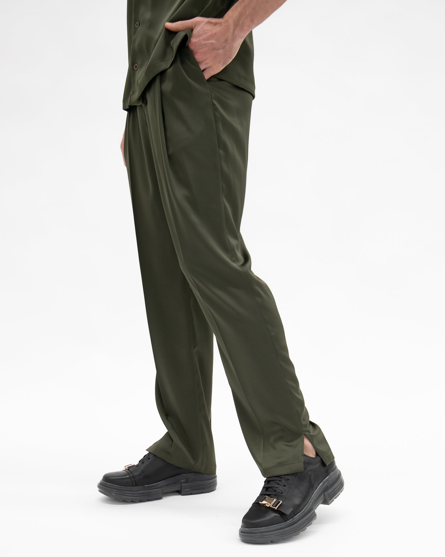 Pantalón Agneli Verde Seco