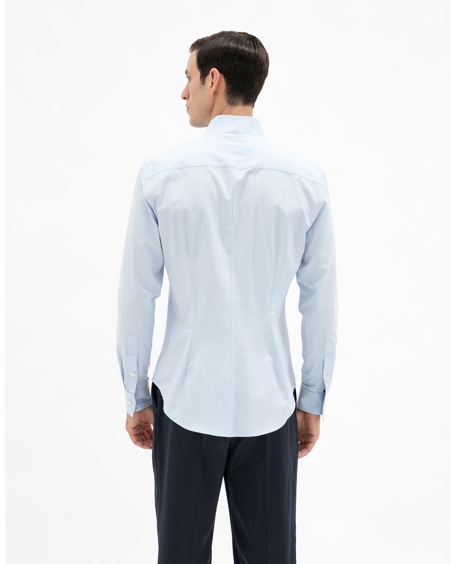 Camisa chimenea celeste