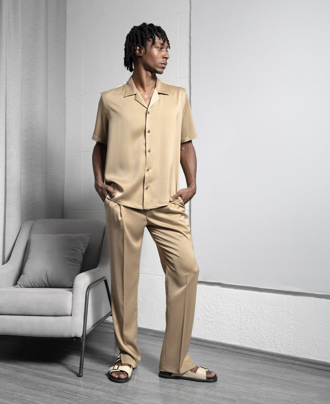 Pantalón Agneli Beige