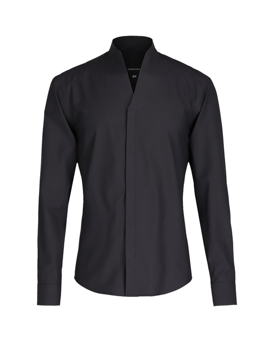 Camisa chimenea negra