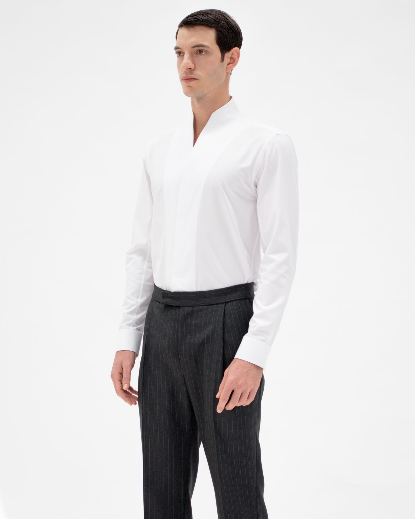 Camisa Chimenea Blanca