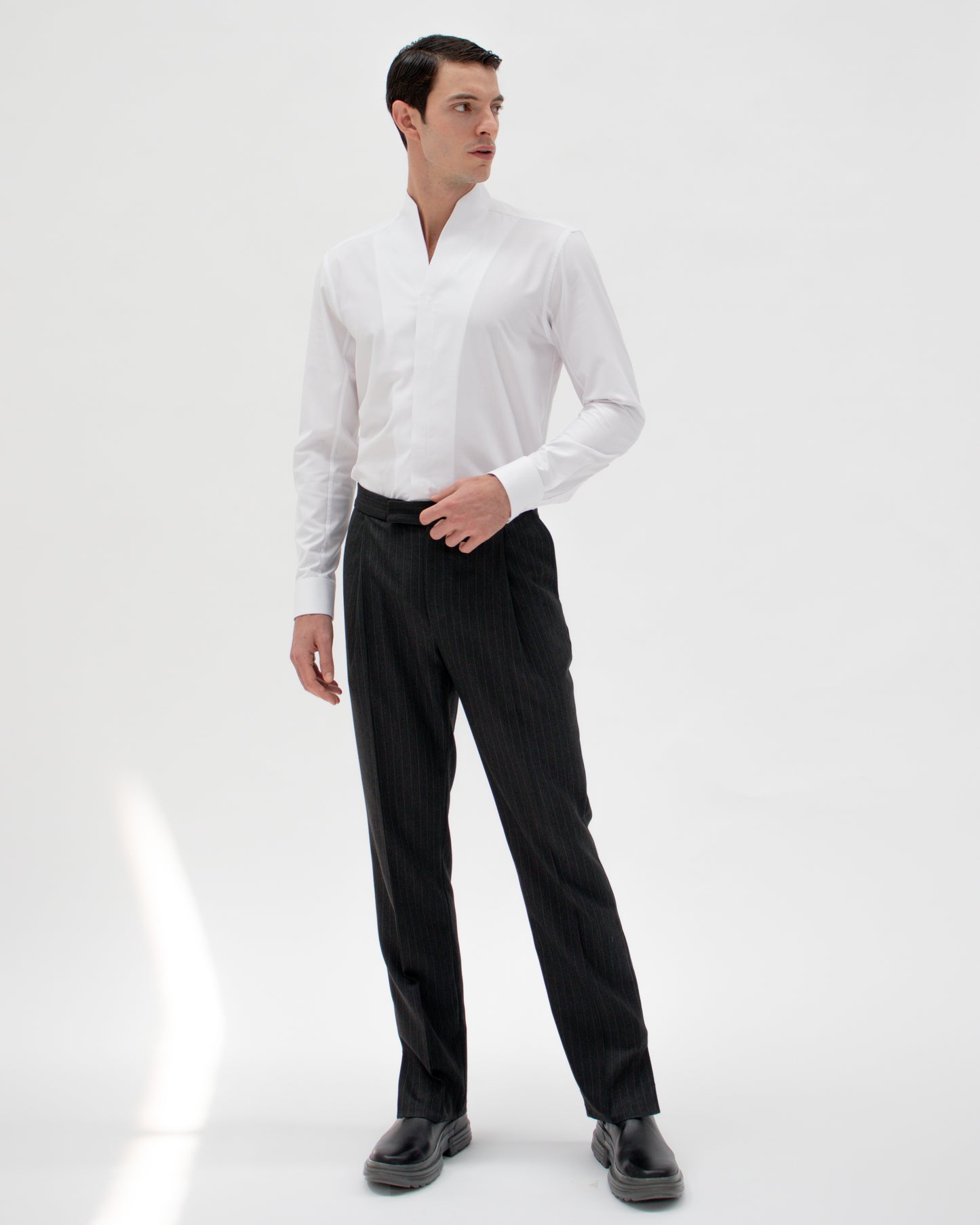 Camisa Chimenea Blanca
