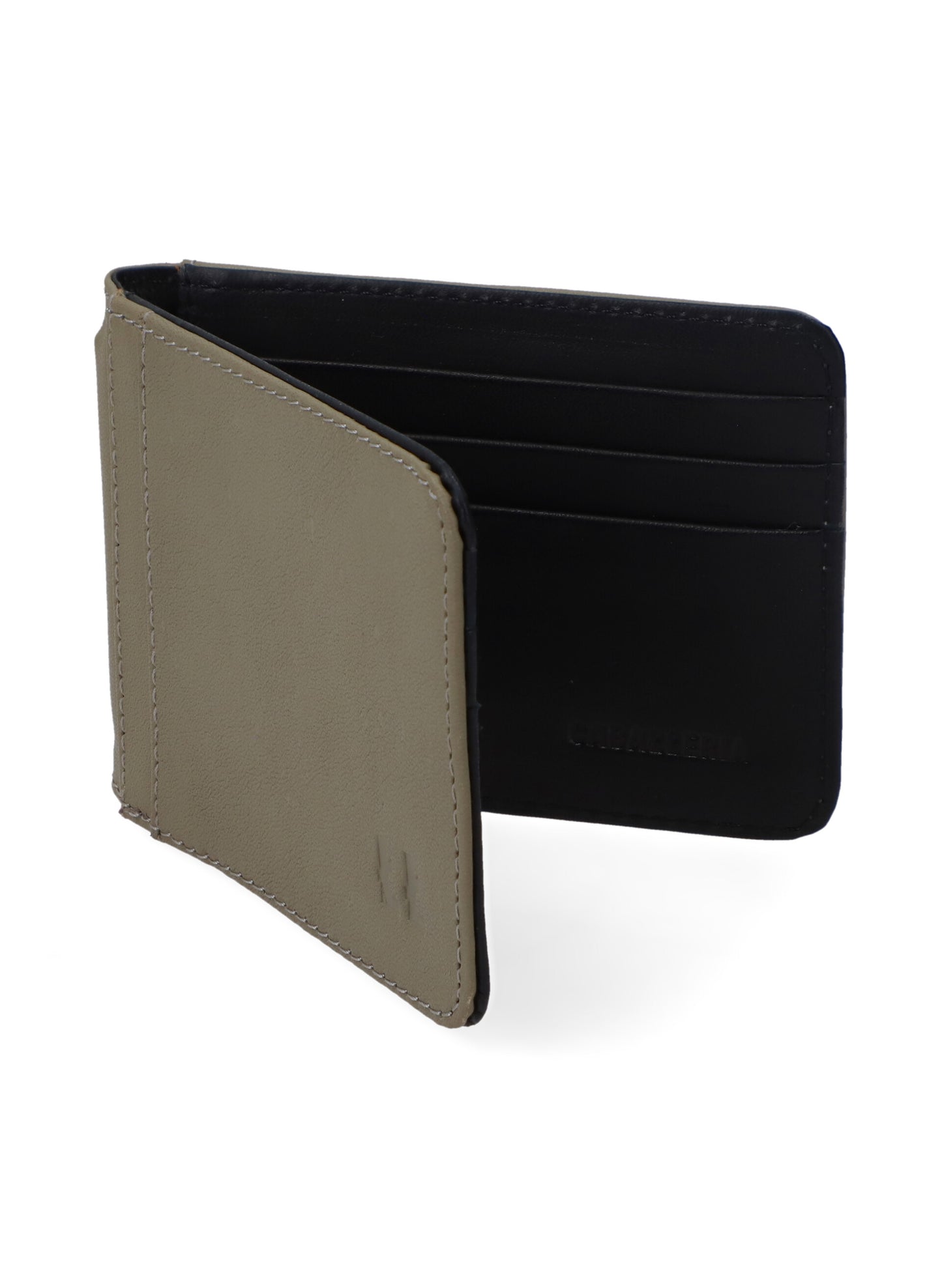 Billetera con clip Gris Claro