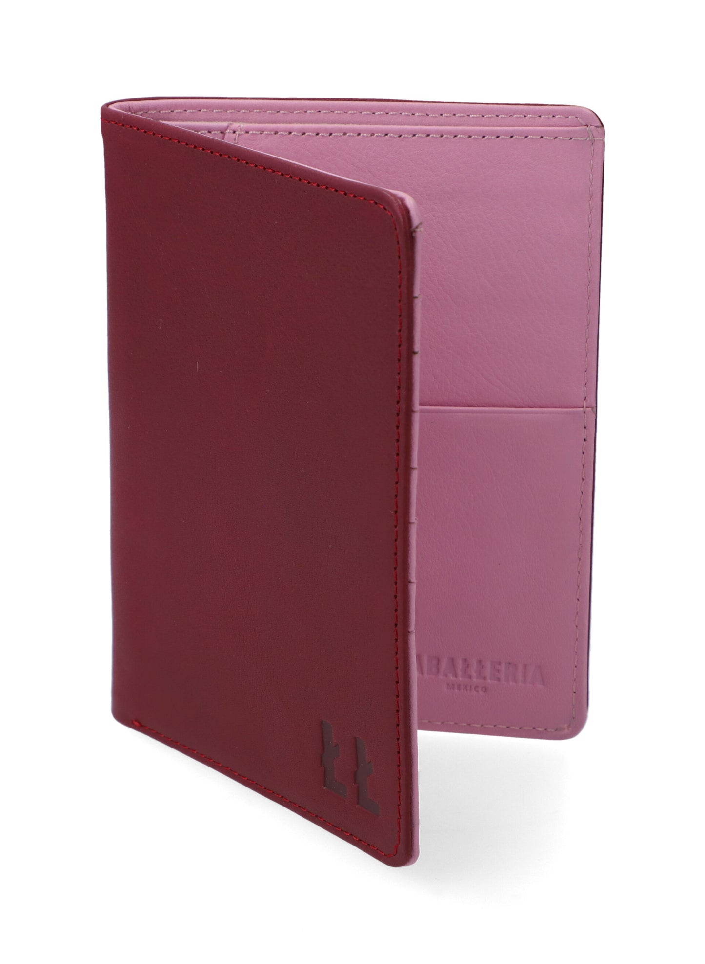 Pasaporte Burgundy Rosa
