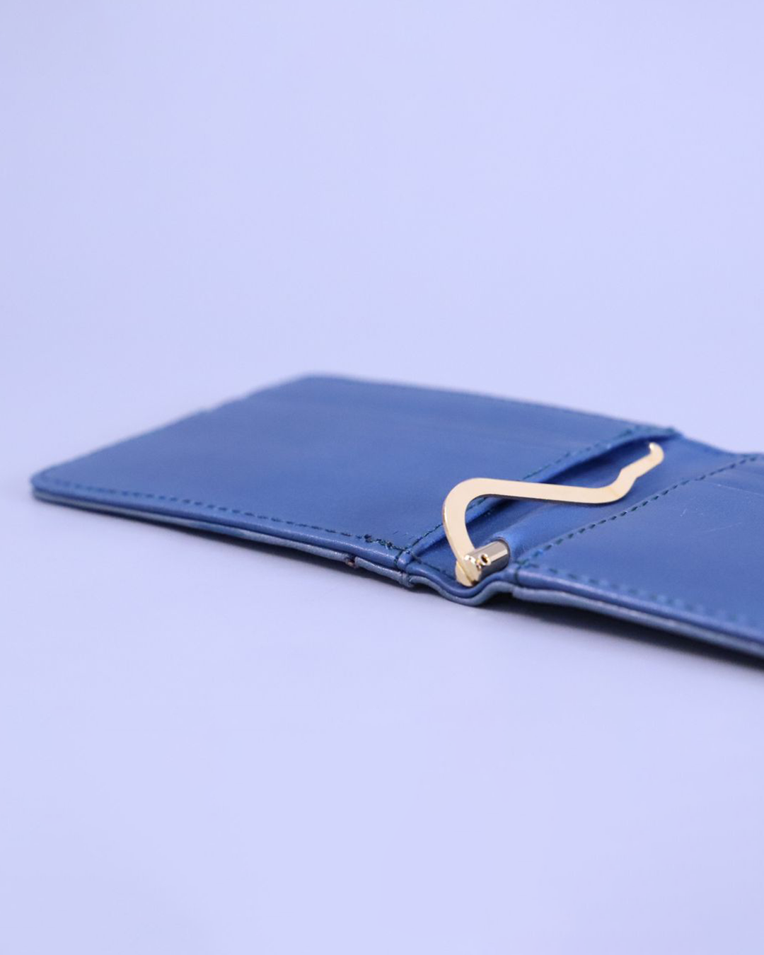 Billetera con clip Boston Blue