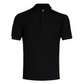 Polo Janssen Negro Con Blanco